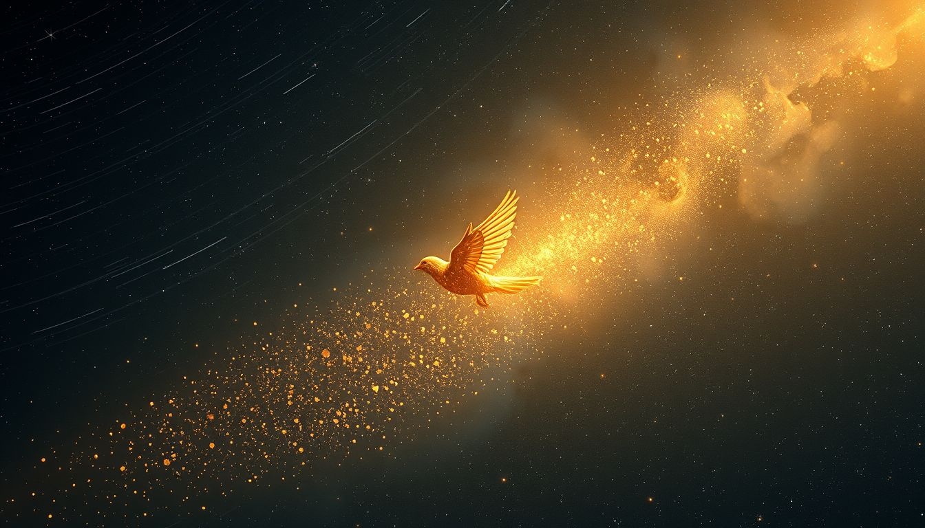 Un canari mort symbolise souvent la fin d'une joie intérieure.