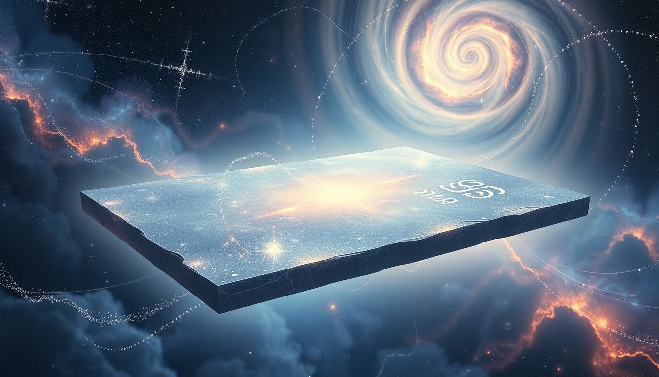 Une ardoise géante symbolise l'impact durable des enseignements reçus.