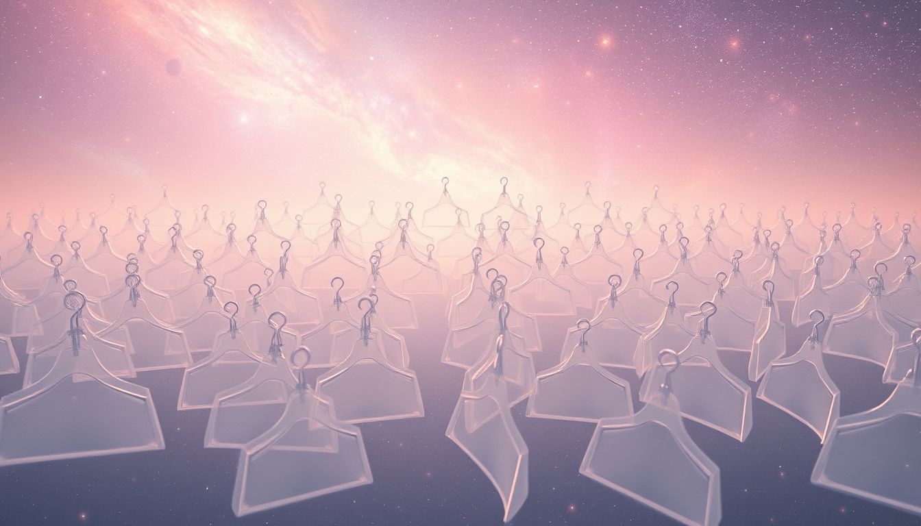 Voir des cintres en grand nombre symbolise la pression sociale et conformité.