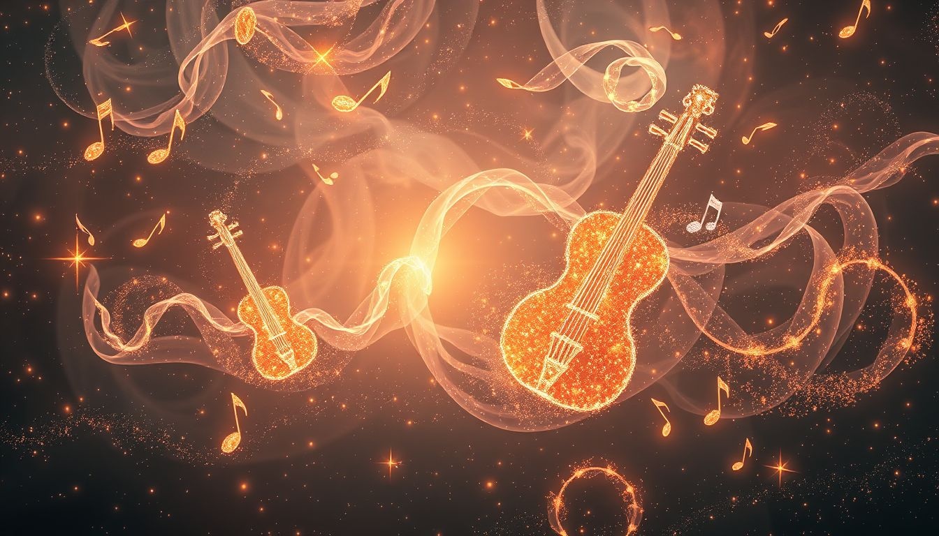 Chaque instrument symbolise une émotion unique dans les rêves musicaux.