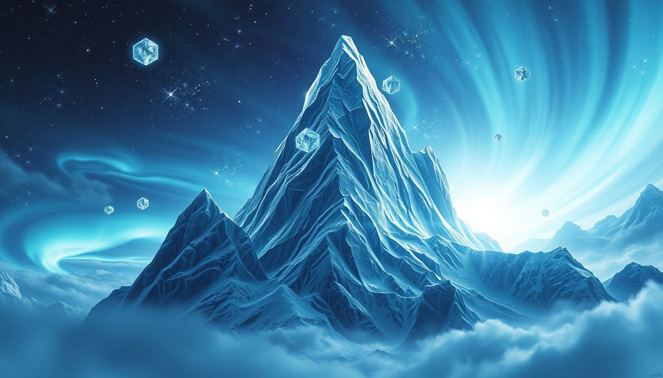 La tour glacée symbolise l’isolement émotionnel et la rigidité.