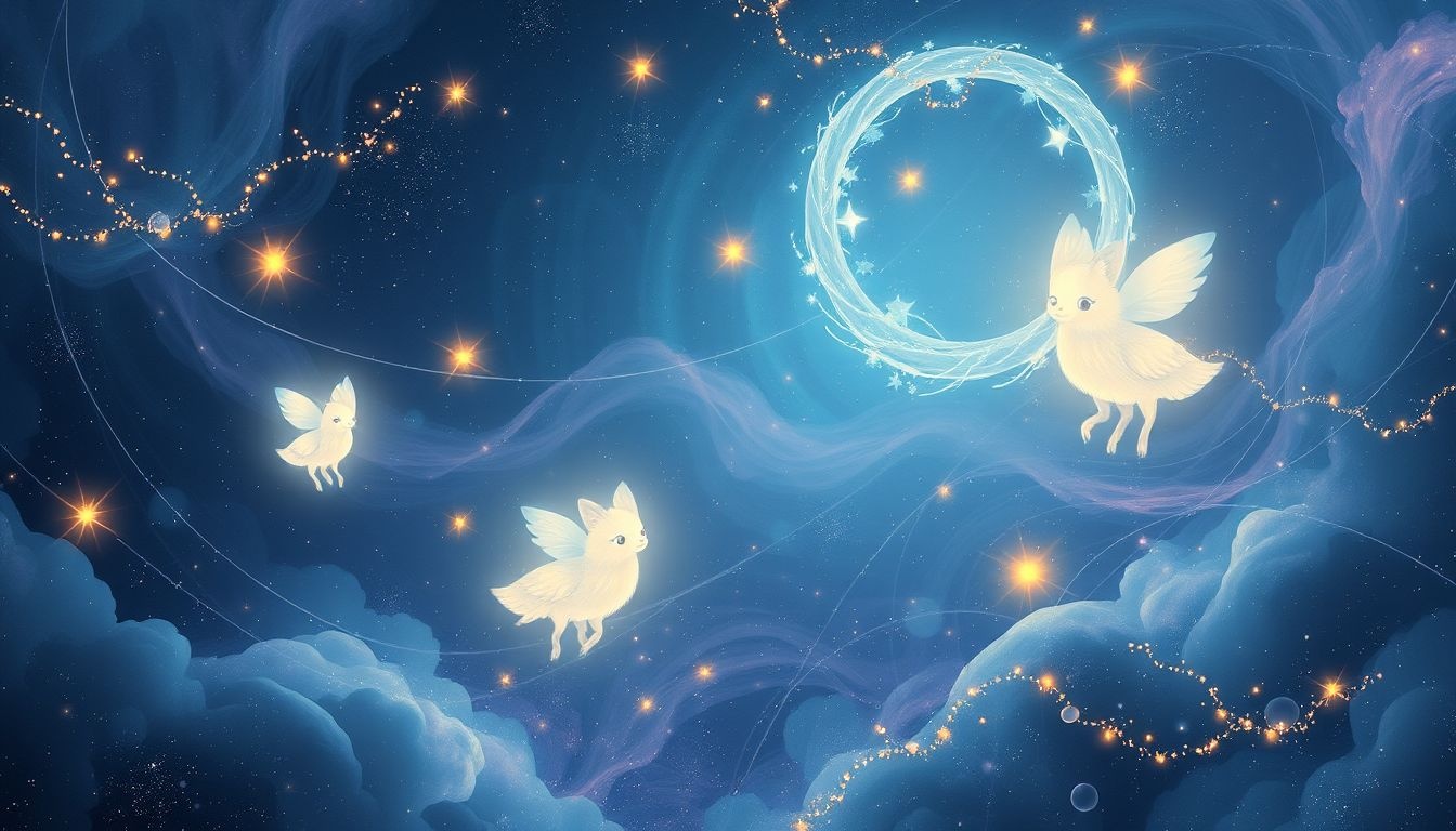 Les animaux parlants symbolisent des espoirs et messages pour l'avenir.