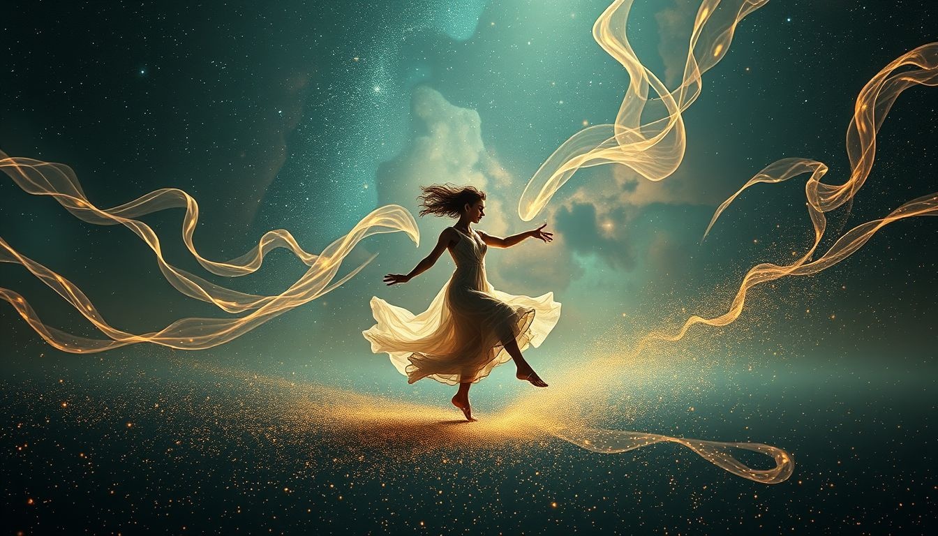 Danser en ligne seul symbolise l'indépendance et la confiance personnelle.