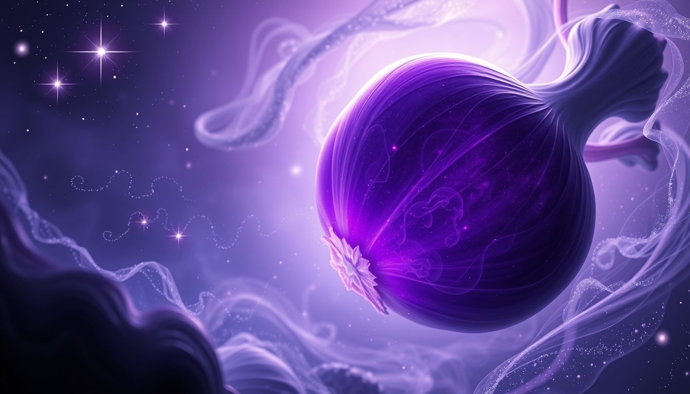 Le chou-rave violet symbolise la créativité et les transformations profondes.