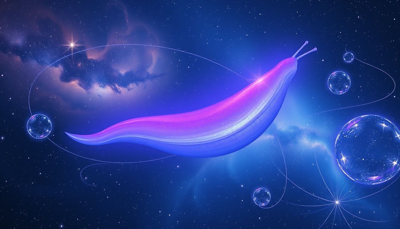 Rêver d’une limace violette révèle un appel à l’introspection spirituelle.