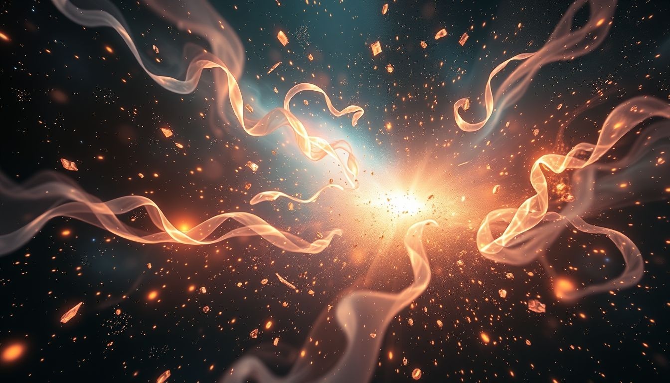Une bourrasque avec débris annonce des turbulences émotionnelles imprévues.