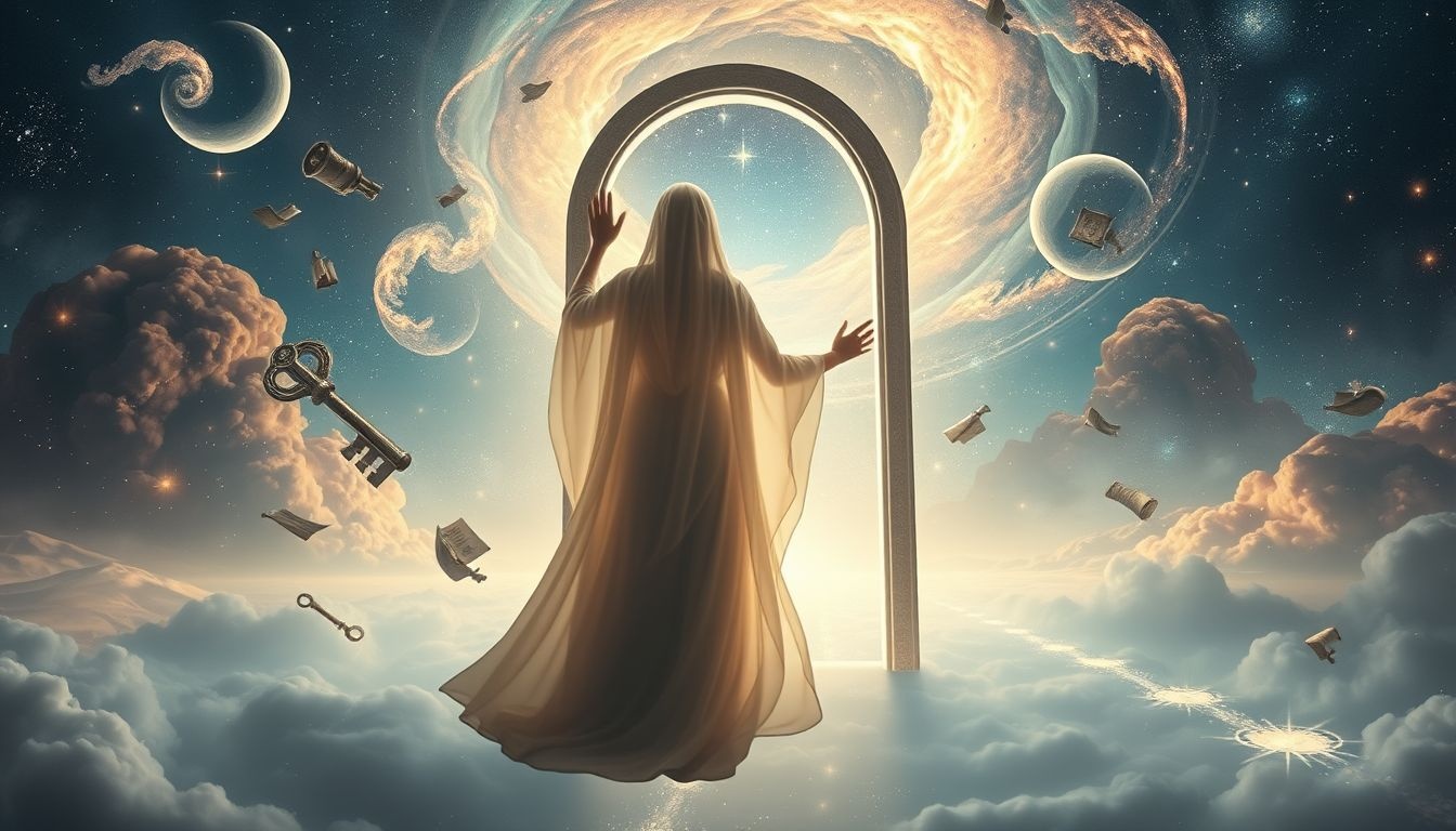 Rêver d’un bedeau ouvrant une porte symbolise une nouvelle opportunité.