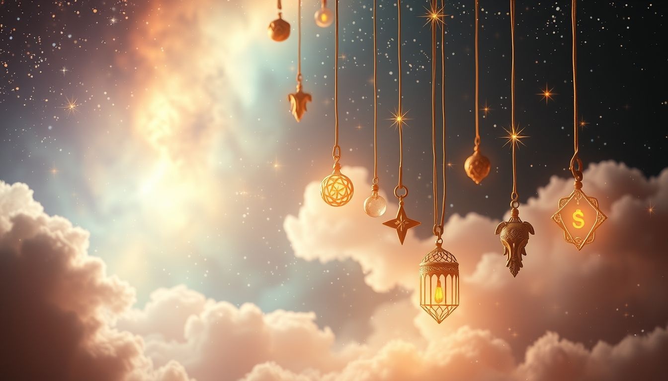 Accrocher un porte-bonheur attire chance et éloigne les mauvais sorts.