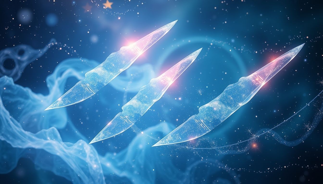 Aiguiser un couteau symbolise affiner esprit et clairvoyance intérieure.