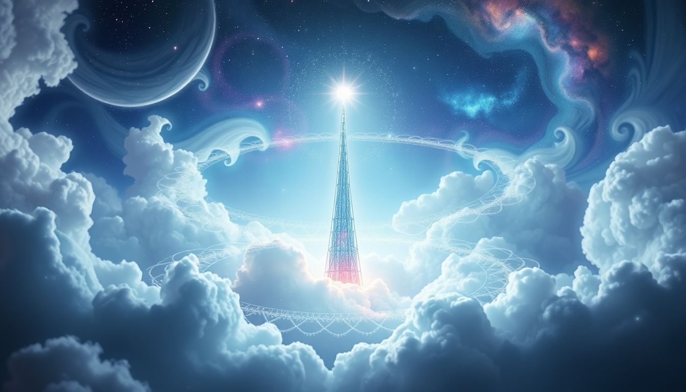 Une antenne radio en bon état symbolise une communication claire et positive.