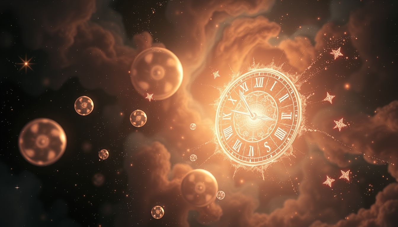 Les battements d'horloge symbolisent la fuite inexorable du temps.