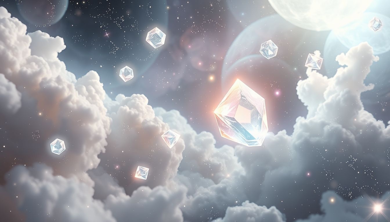 Les brillants symbolisent souvent un potentiel caché et des mystères intérieurs.