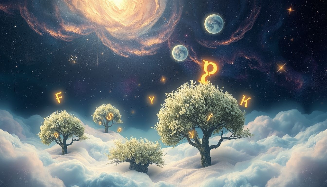 Les buissons formant lettres révèlent messages secrets et intuition profonde.