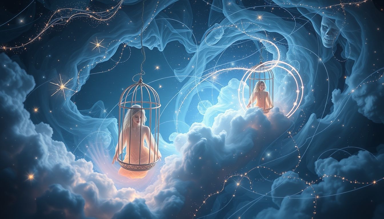 Les rêves de captivité symbolisent souvent un sentiment d'emprisonnement intérieur.