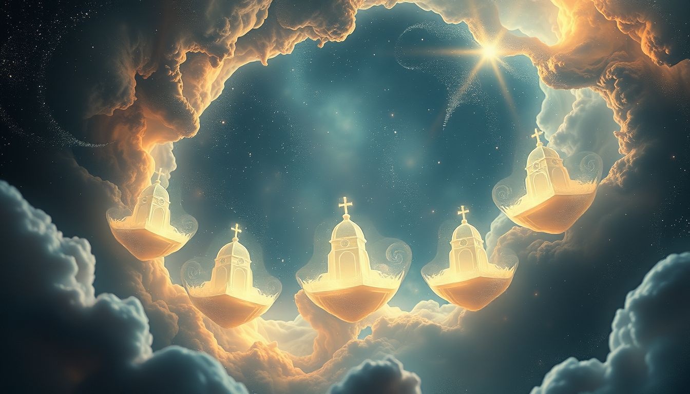 Rêver d'une chapelle symbolise souvent paix intérieure et spiritualité profonde.