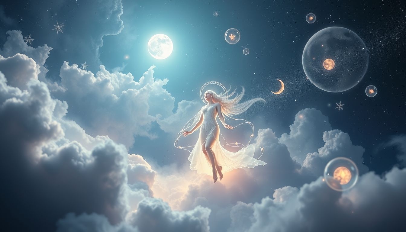 Les rêves de Séléné symbolisent souvent intuition et mystère lunaire.