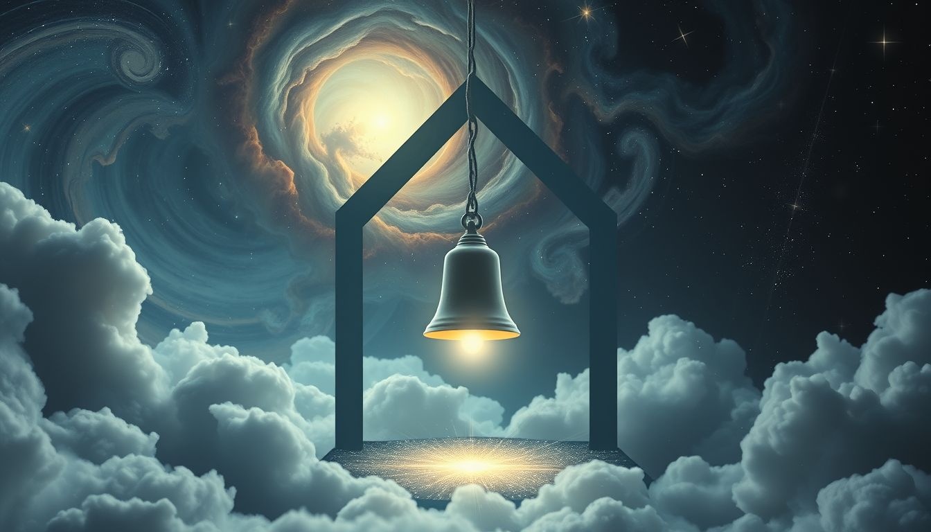 La cloche extérieure annonce souvent un changement imminent dans la vie.