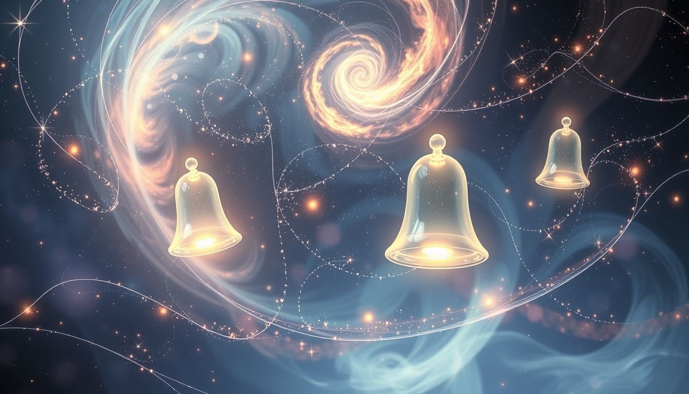 Une cloche inconnue sonnant annonce un message mystérieux et inattendu.