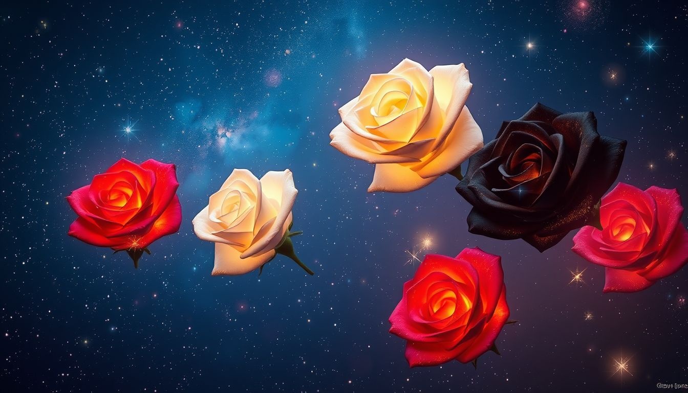 Rêver d'une rose noire symbolise souvent la fin et le renouveau.