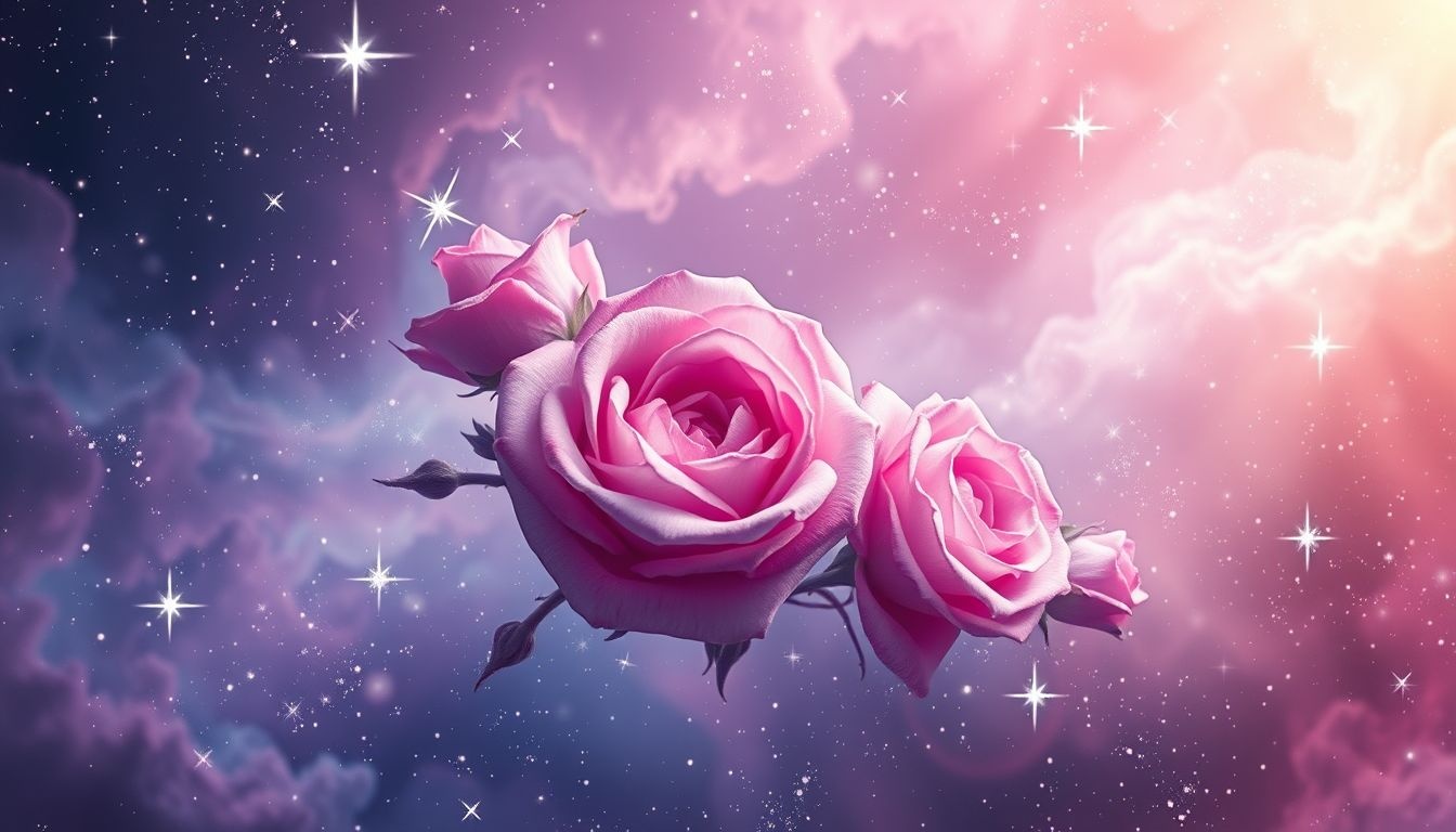 Les couleurs des roses de bruyère symbolisent des émotions oniriques variées.