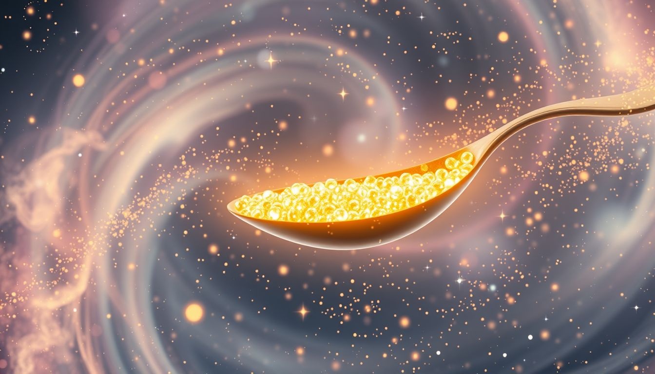 Rêver d'une cuillère pleine symbolise richesse et opportunités futures.