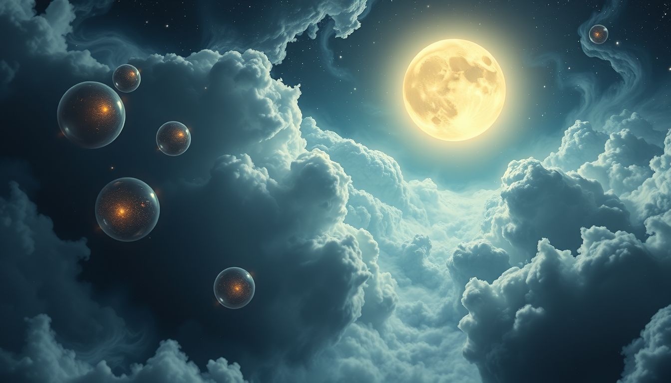 Rêver du clair de lune symbolise souvent l'intuition et les émotions.