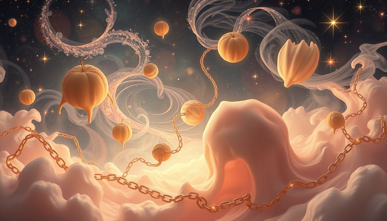 Le fléau de la gourmandise symbolise souvent un excès dangereux.