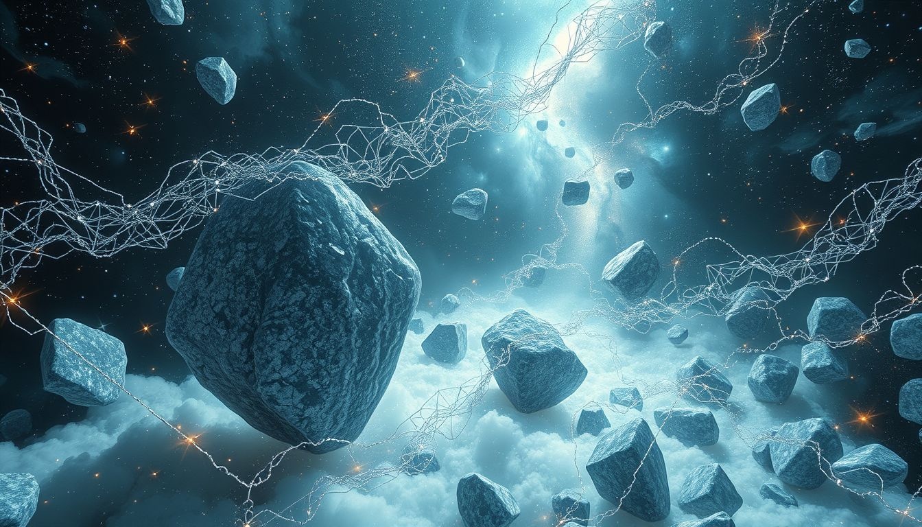 Rêver de granite et argent symbolise richesse stable ou précarité.