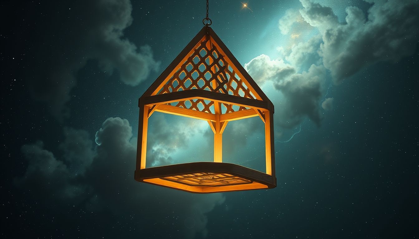 Une grille en bois symbolise protection fragile et sécurité précaire.