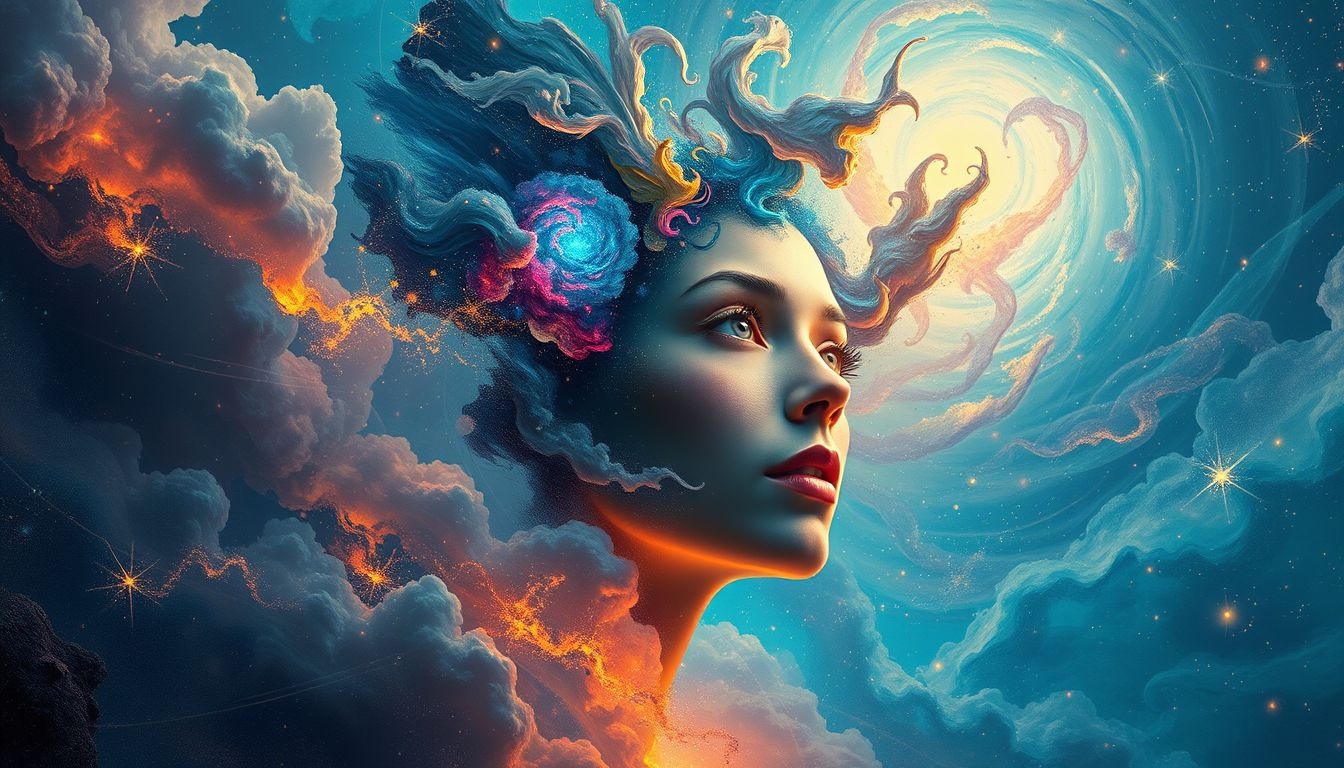 Se maquiller en couleurs vives révèle un désir d’expressivité audacieuse.