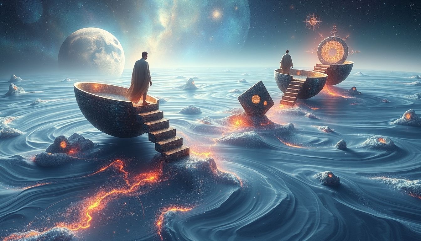 Le débarquement dans les rêves symbolise souvent un défi imminent.