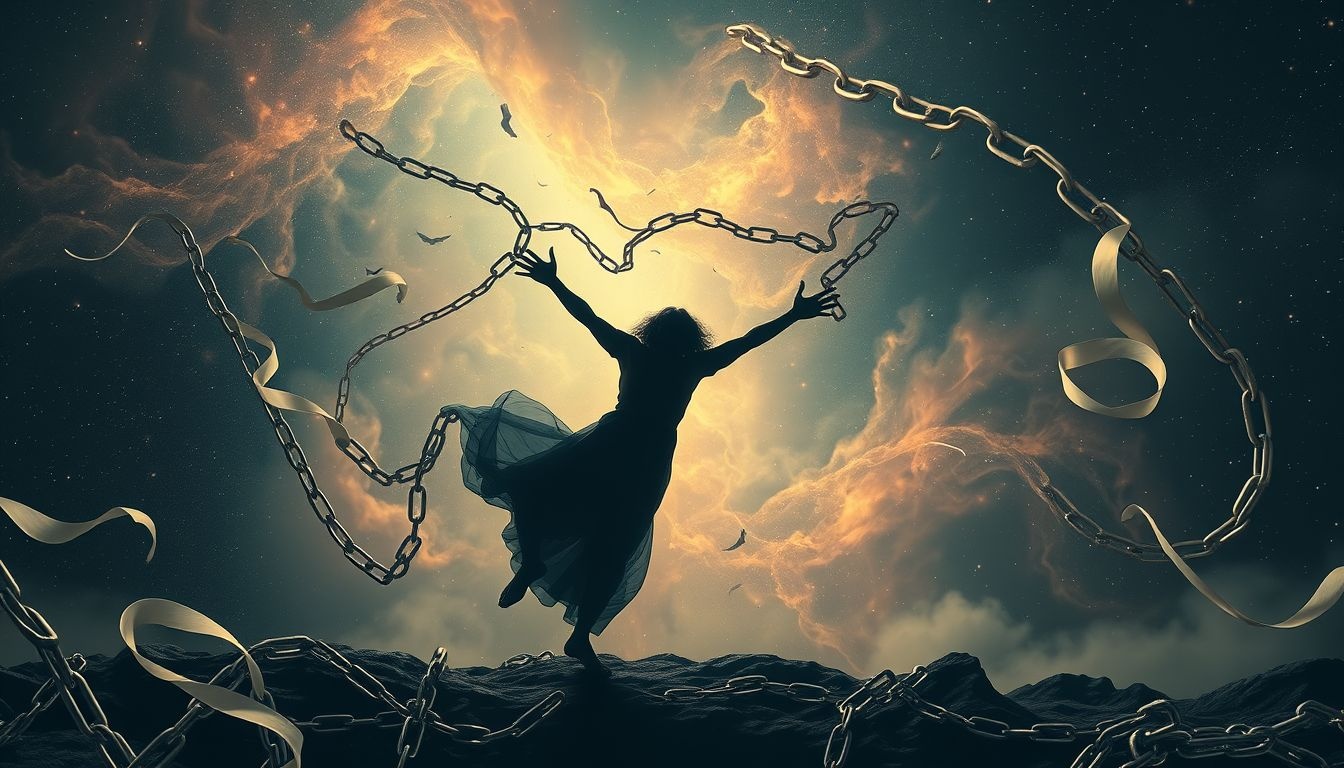 Un laquais rebelle symbolise la contestation intérieure et l'indépendance.