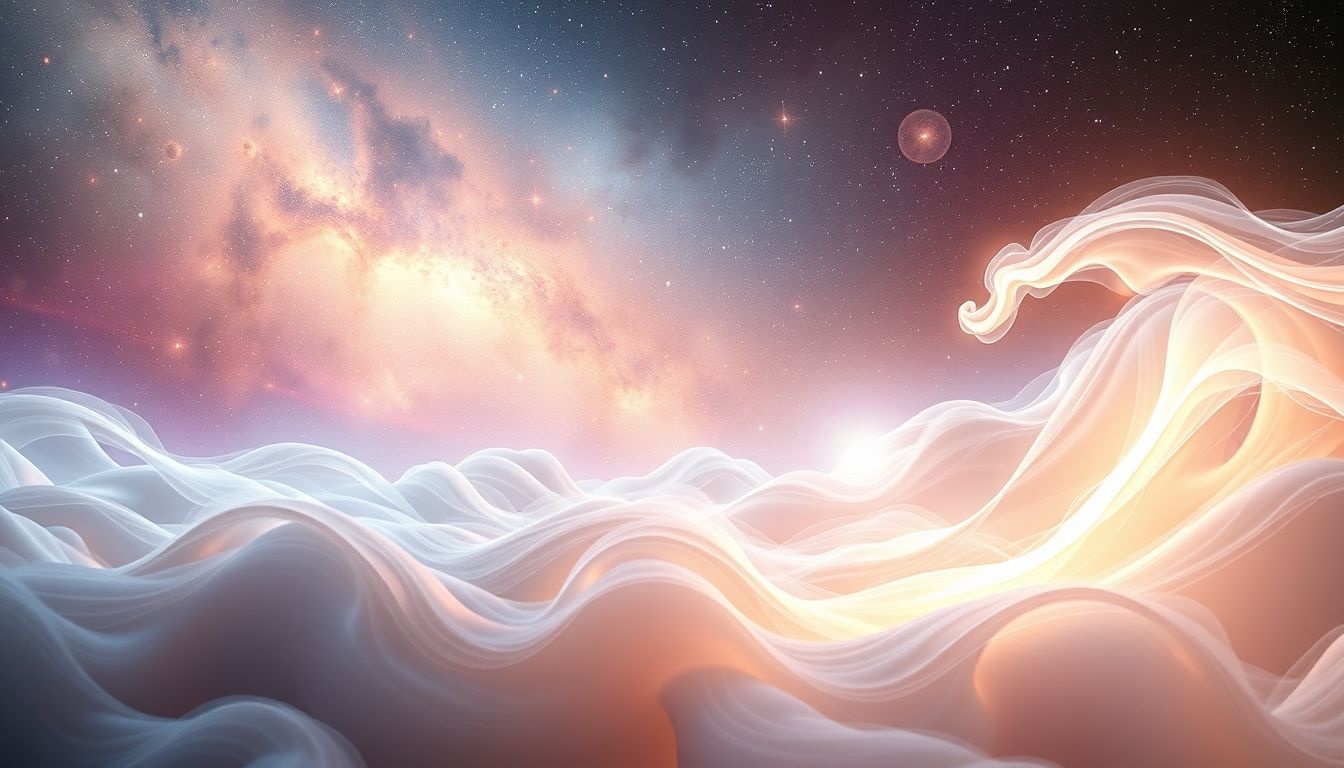 Le débarquement symbolise l'émergence soudain d'idées créatives.