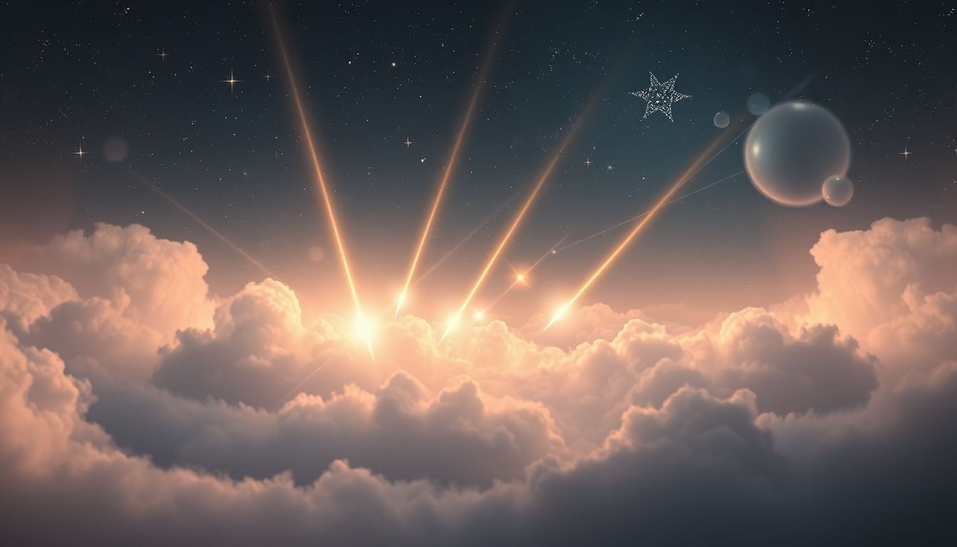 Rêver de six étoiles filantes symbolise chance et changements imminents.