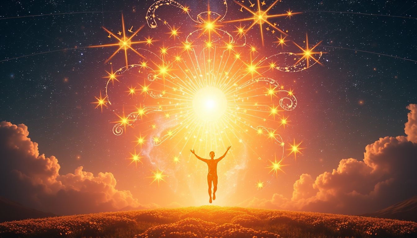 Ensemencer avec joie symbolise la naissance d’idées positives.