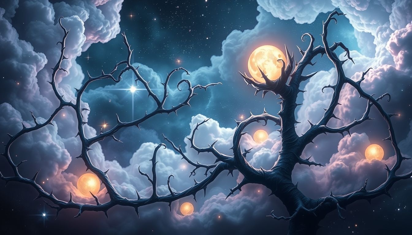 Les ronces symbolisent à la fois obstacles et protection dans les rêves.