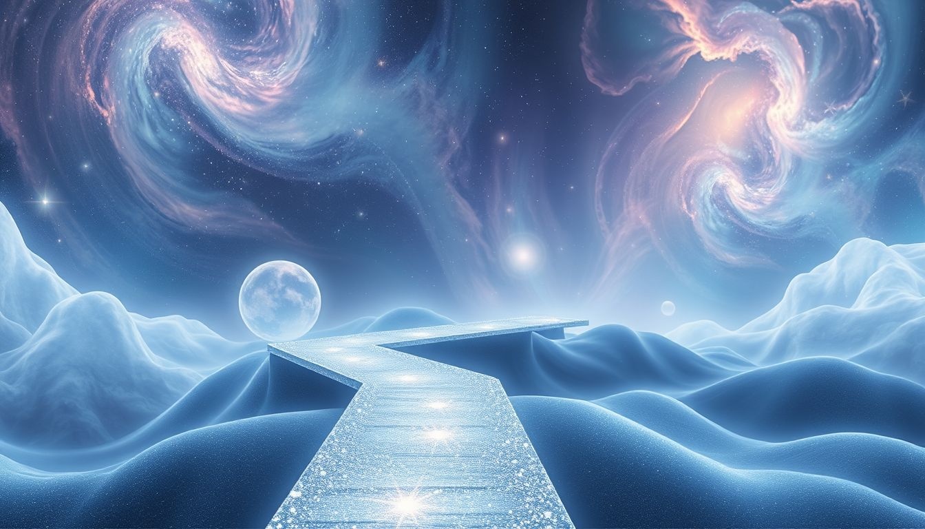 La ligne en zigzag symbolise des obstacles imprévus dans la vie.