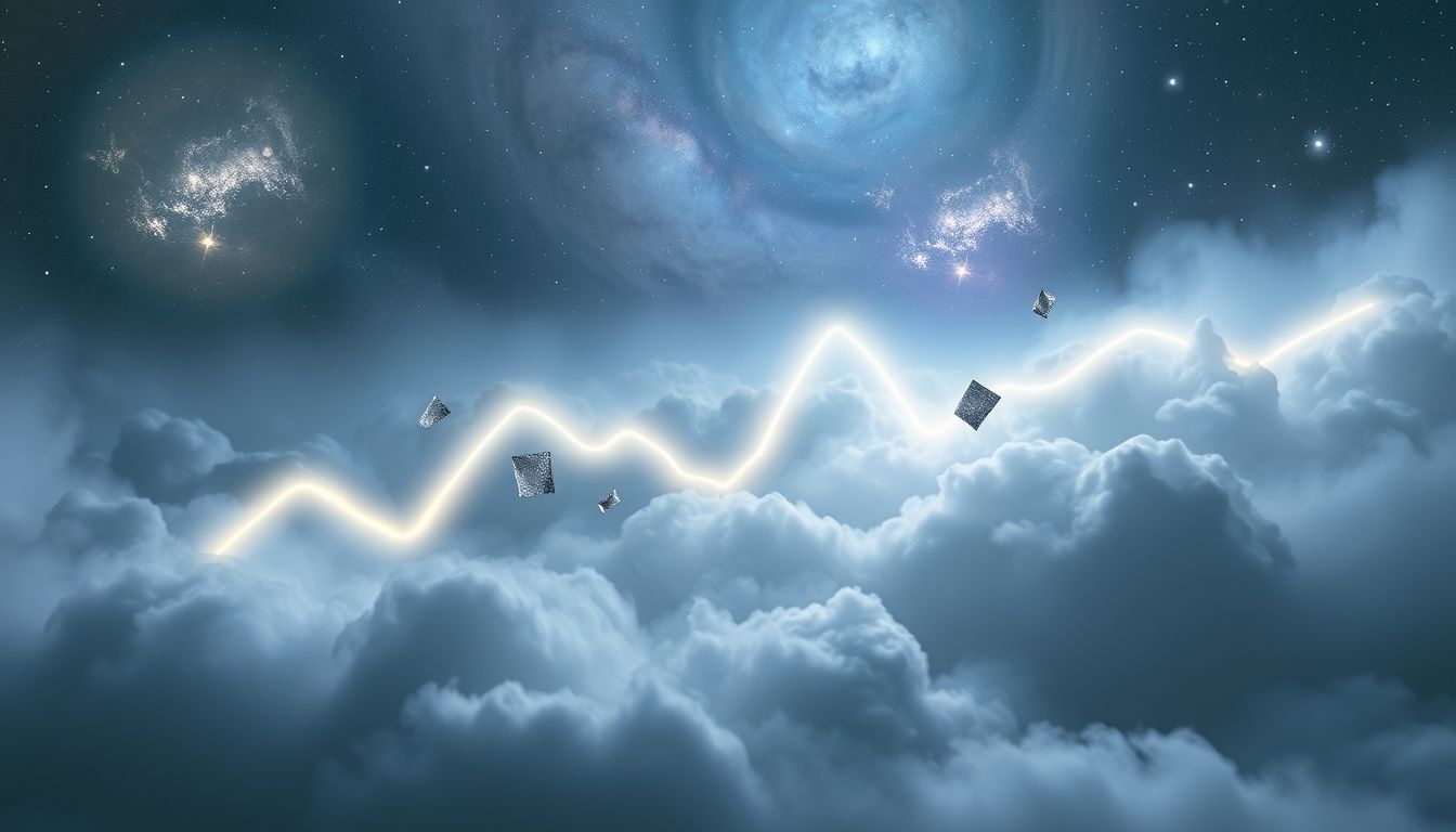 La ligne en zigzag symbolise souvent une anxiété intérieure fluctuante.