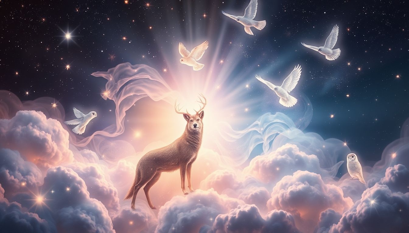 La lumière astrale révèle un lien spirituel profond avec les animaux.