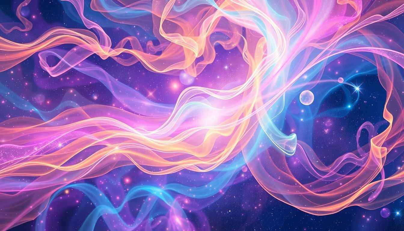 La lumière astrale colorée révèle les émotions et énergies internes.