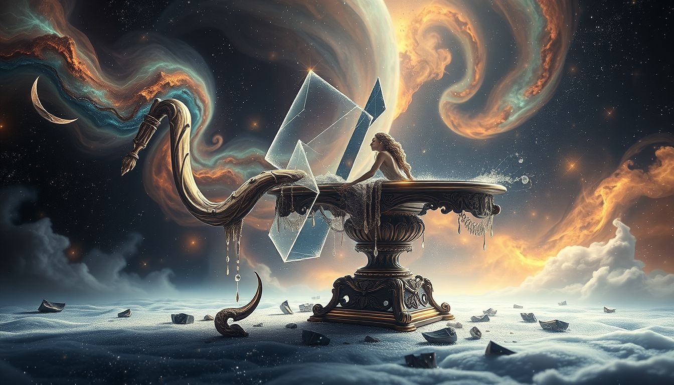 Rêver d'une table qui s'effondre symbolise souvent des échecs imminents.