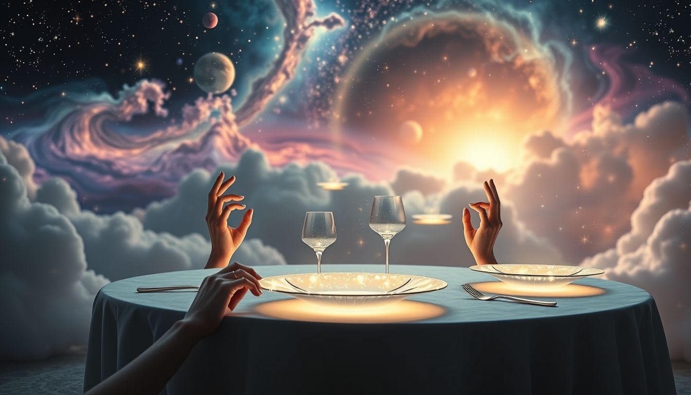 Rêver de mettre la table symbolise souvent le contrôle et l'ordre.