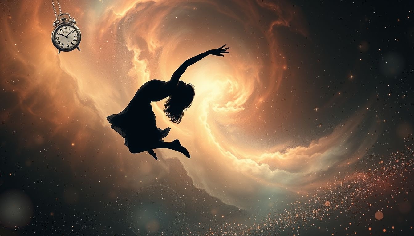 Le saut arrière symbolise souvent le désir de revenir en arrière.