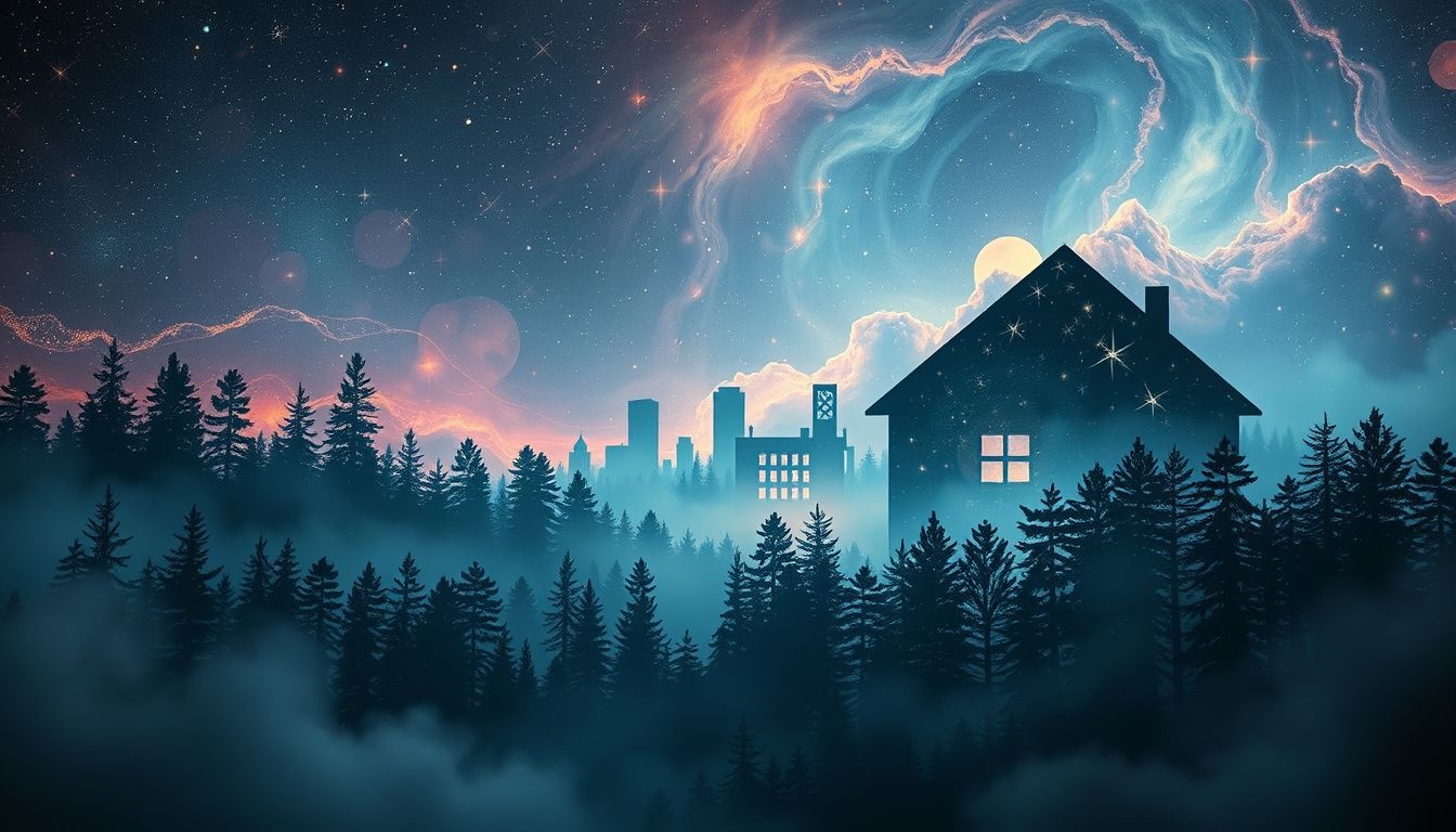 La forêt symbolise l'inconnu, la ville reflète la société.