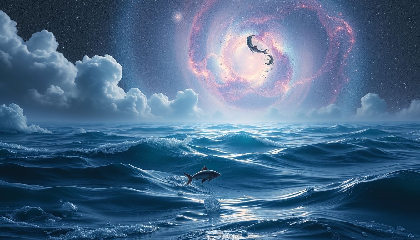 La mer dans les rêves reflète souvent des émotions profondes et changeantes.