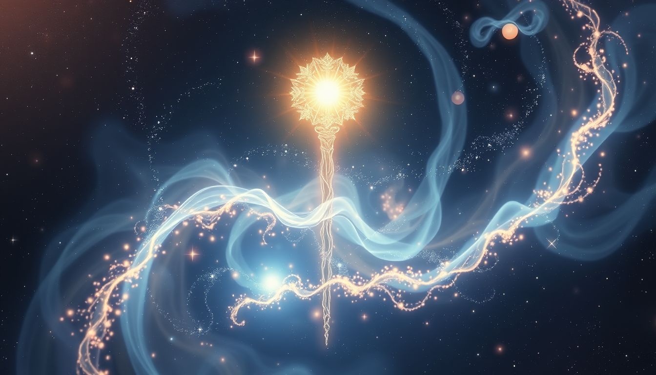 Le bâton symbolise soutien, autorité et guidance spirituelle dans les rêves.