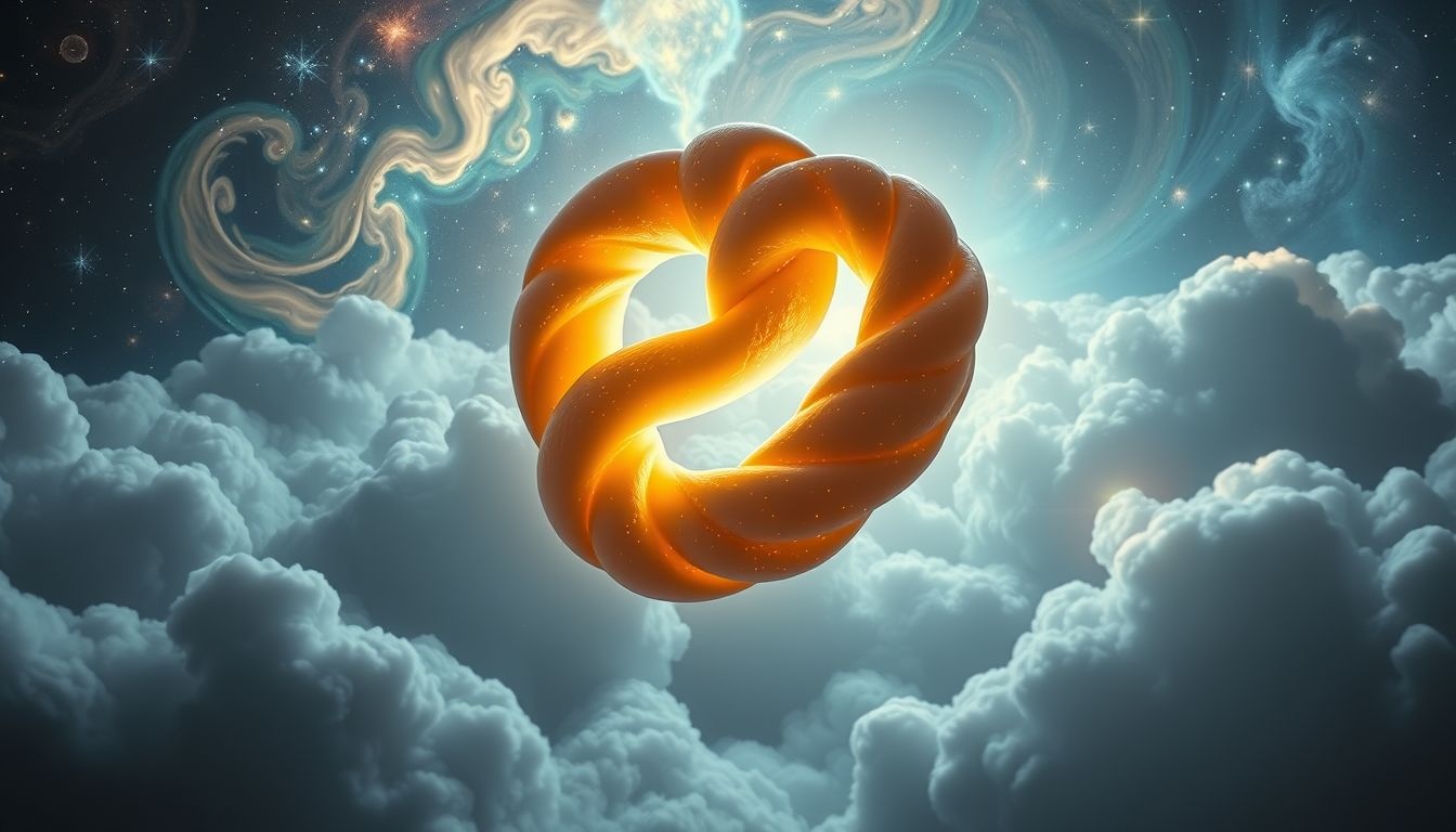 Le bretzel symbolise la nourriture, la vie et la prospérité.
