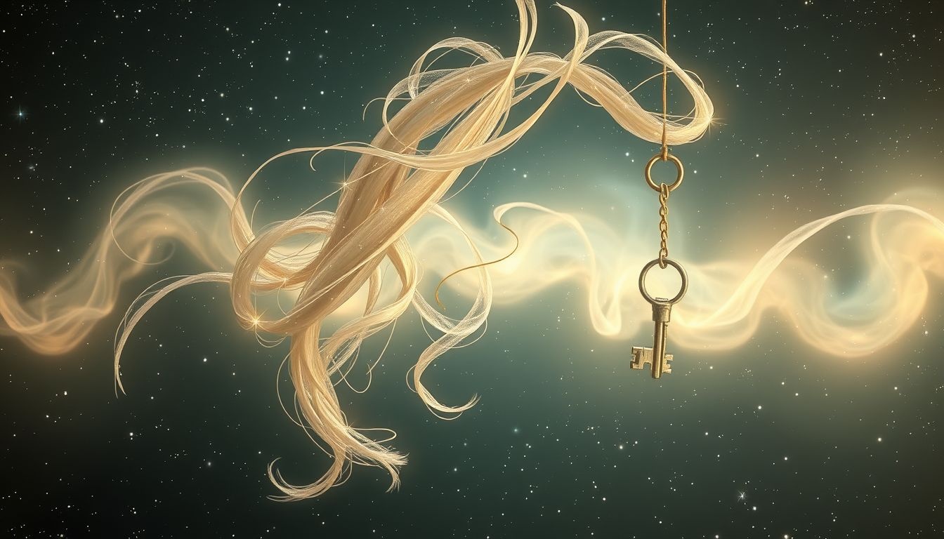 Le cadenas symbolise les secrets enfouis et les mystères intérieurs.