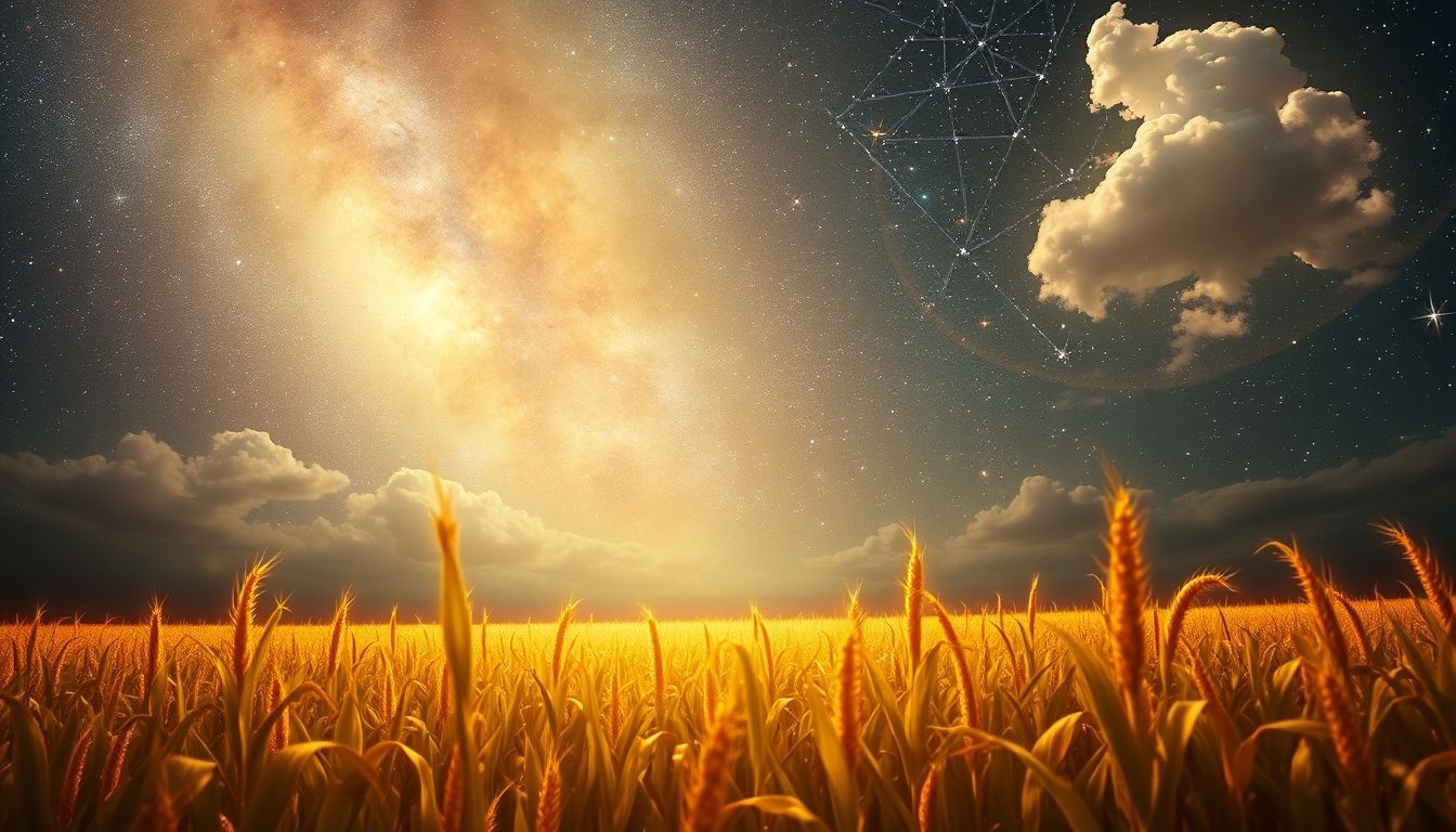 Le champ de maïs symbolise croissance, défis et transformation personnelle.