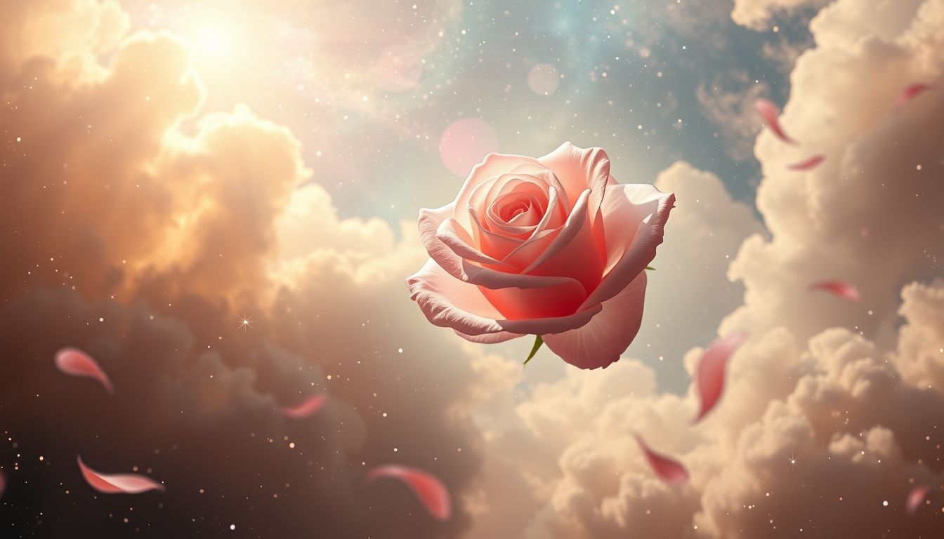 La signification du rêve varie selon l'emplacement de la rose.